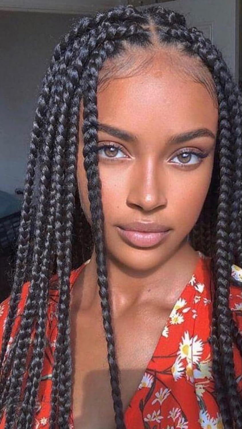 Braiding Hair Pre Stretched 26inch Kanekalon-#2 (7Pack)