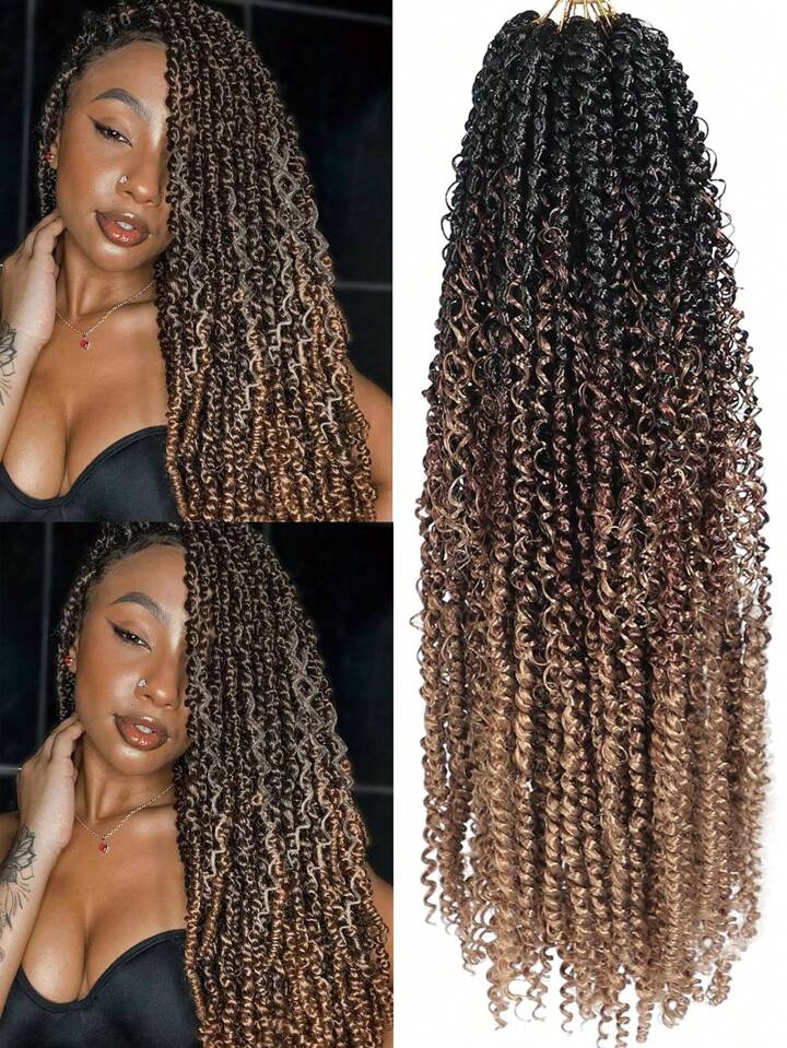 Boho Ombre -7 Pack 22" Passion Twist Crochet Braids (Copy)