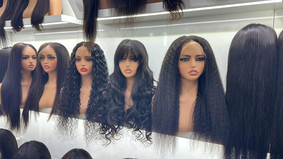 Beautiful Human Hair Wig w/5x5 Lace