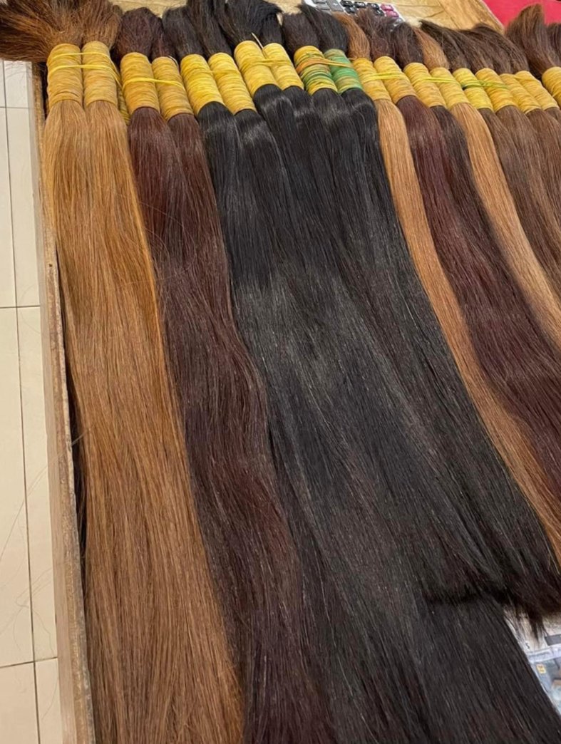 Astonishing Luxury Raw Virgin Vietnamese Straight Bulk Hair