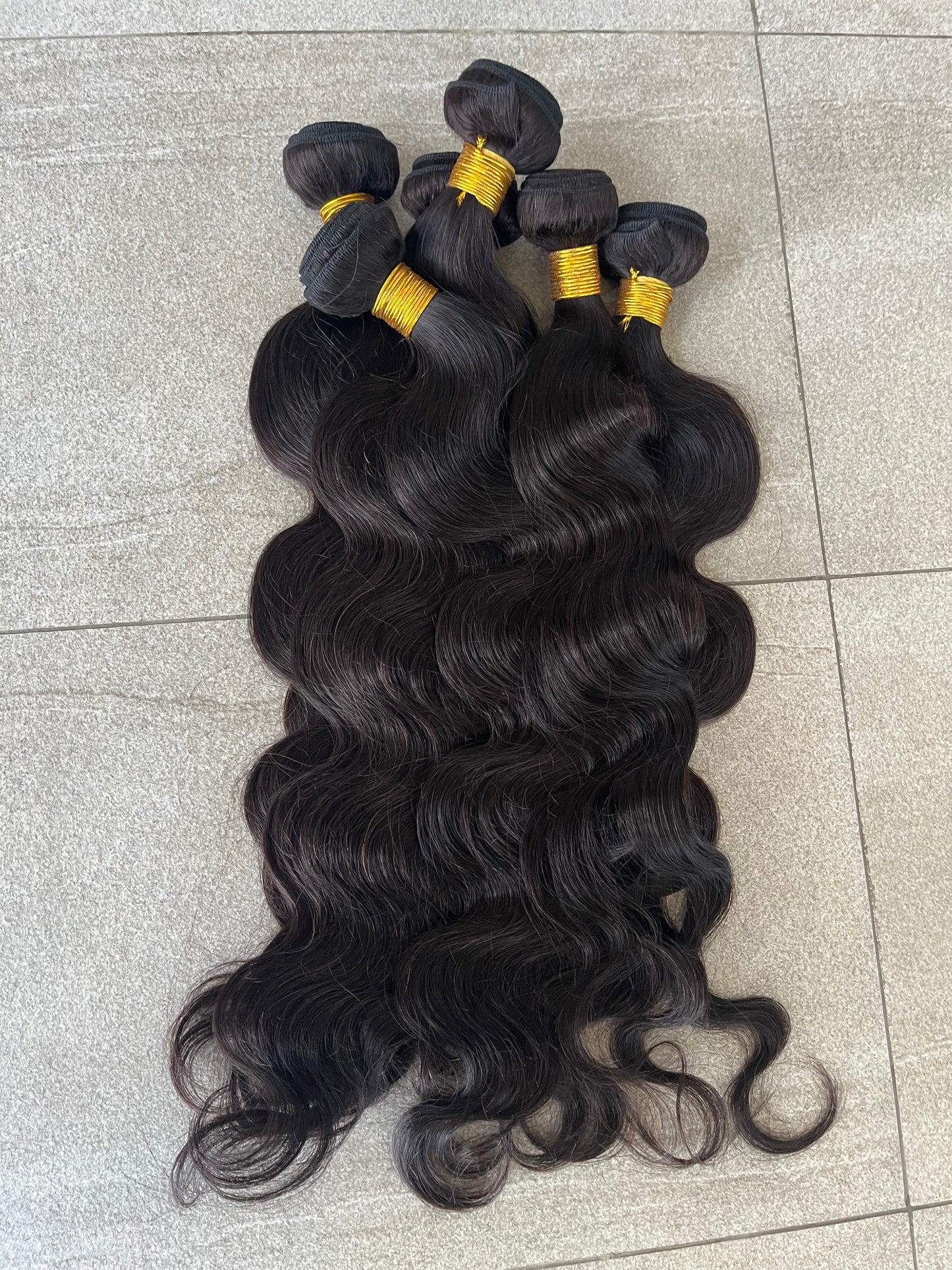 Bodywave Human Hair Premium Quaiity Bundles-1B