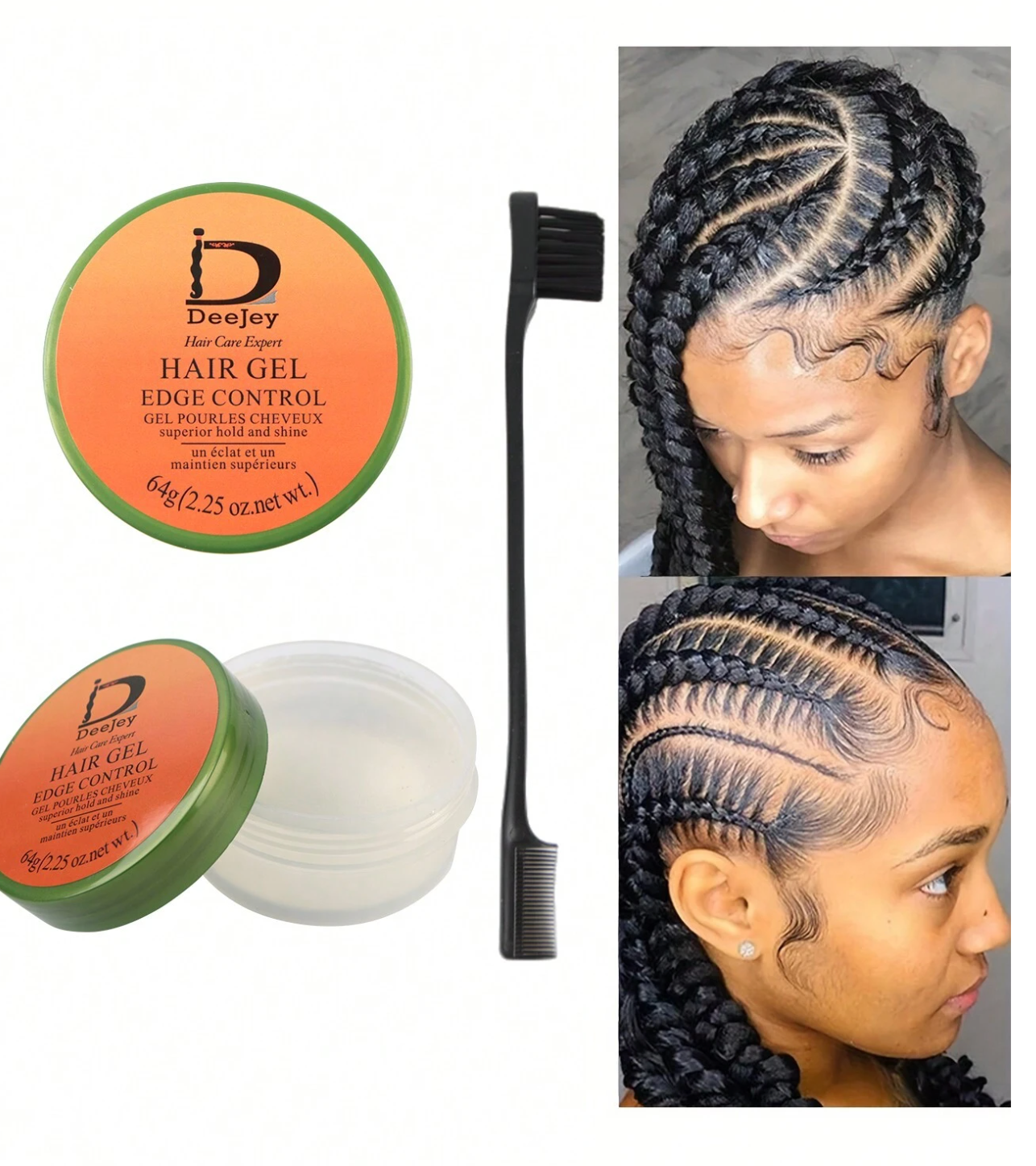 Edge Control Wax Set (2 Pieces)