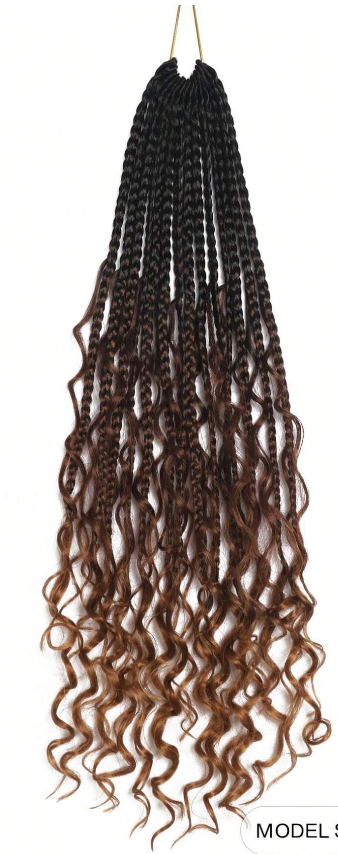 6-Pack Ombre Crochet Box Braid Set