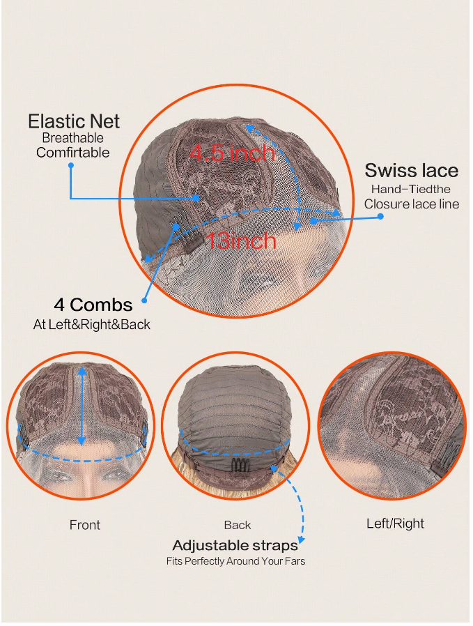 Blonde Ombre Wavy Synthetic Lace Front Wig - 32"