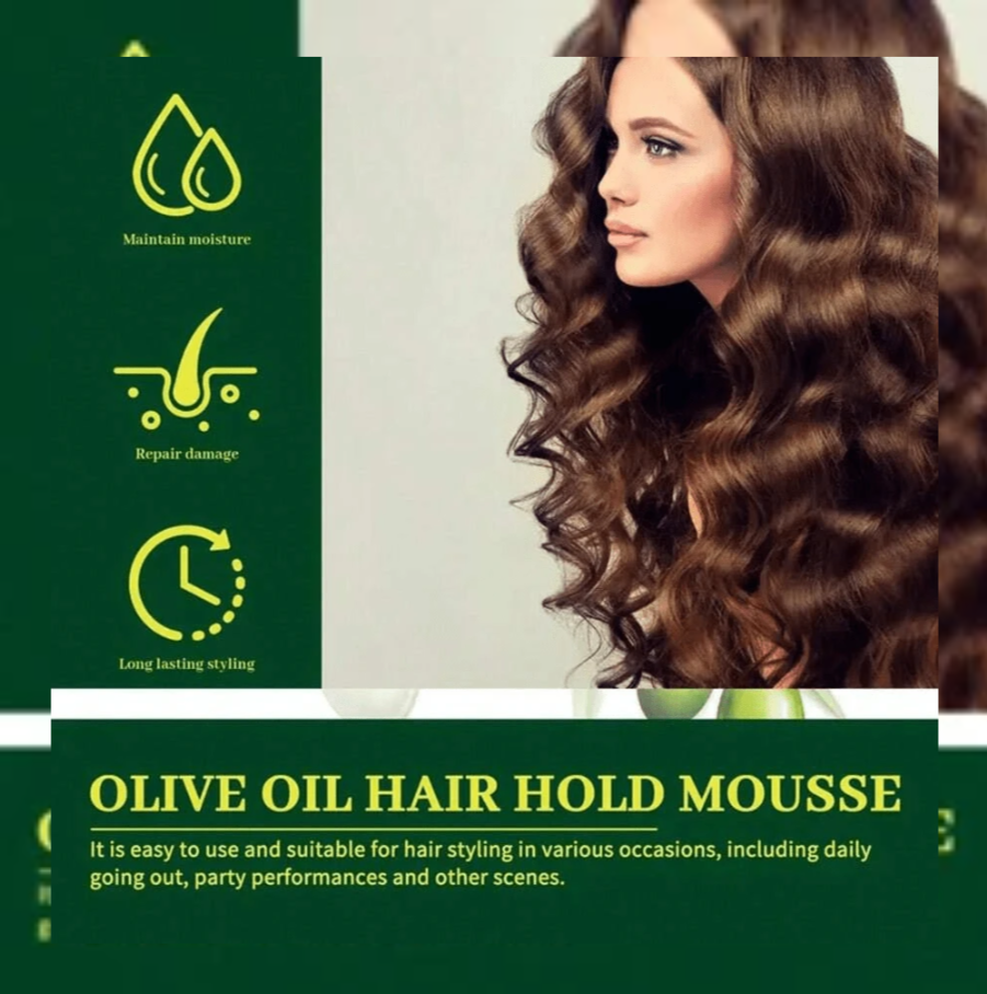 ORS Oil Mousse Olive Oil Heat Protection Serum