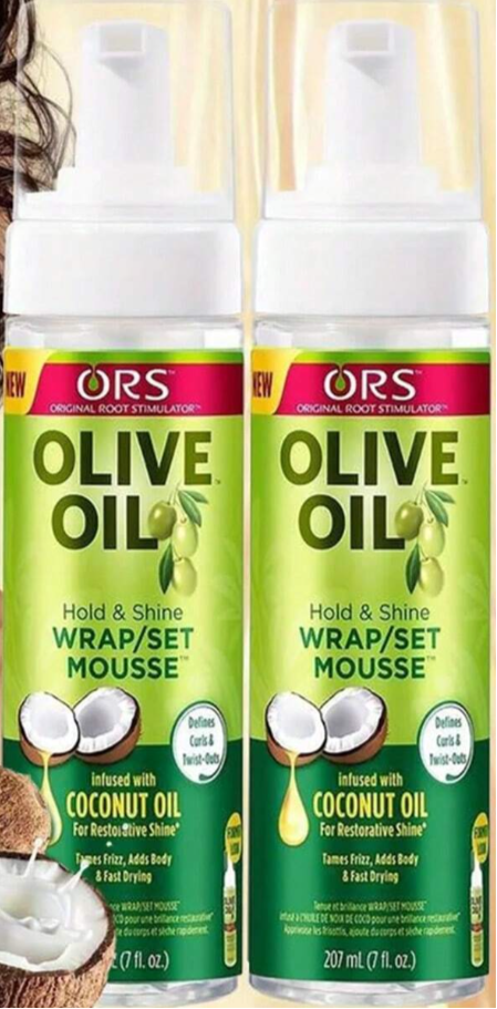 ORS Oil Mousse Olive Oil Heat Protection Serum