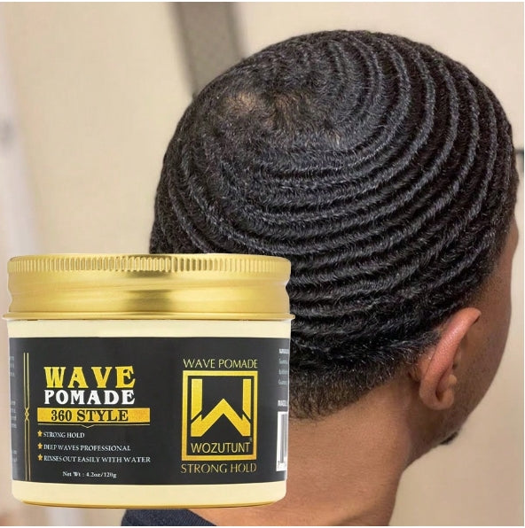 Wave Pomade Kit- Strong Hold 360 Waves