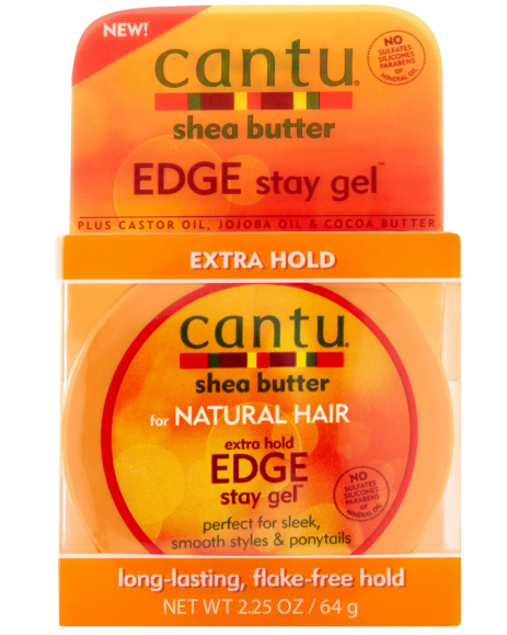 Cantu Shea Butter Natural Hair Extra Hold Edge Stay Gel