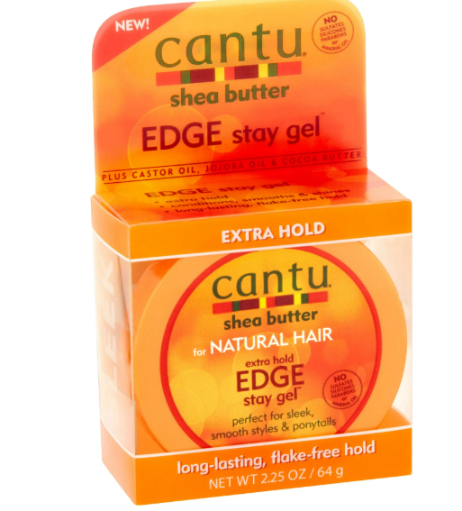 Cantu Shea Butter Natural Hair Extra Hold Edge Stay Gel