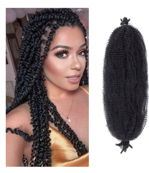 Ombre Springy Marley Twist Crochet Braiding Hair
