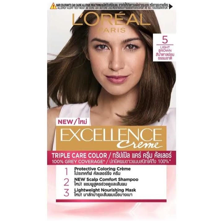 L'Oreal Paris Excellence Cream (Light Brown)