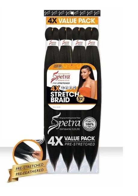 Spectra Pre-Stretched 4x Stretch Braid 52" (4-Pack) #30