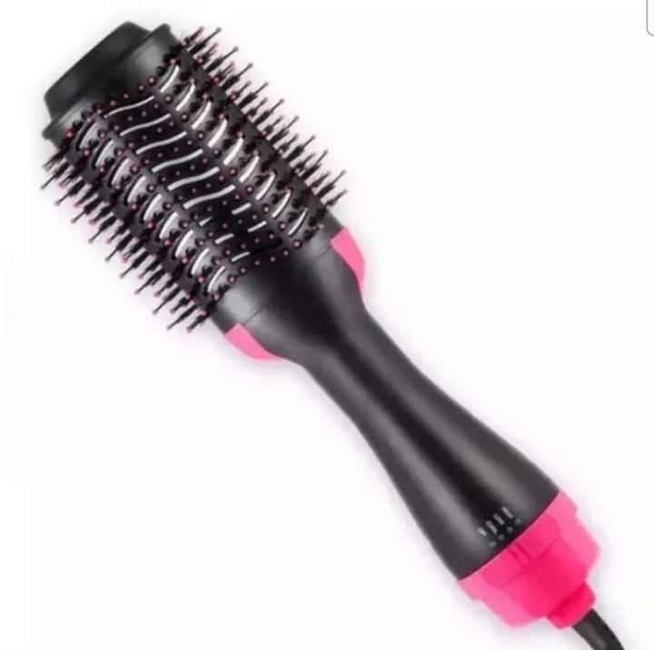 Pink & Black Brush Style Hair Dryer
