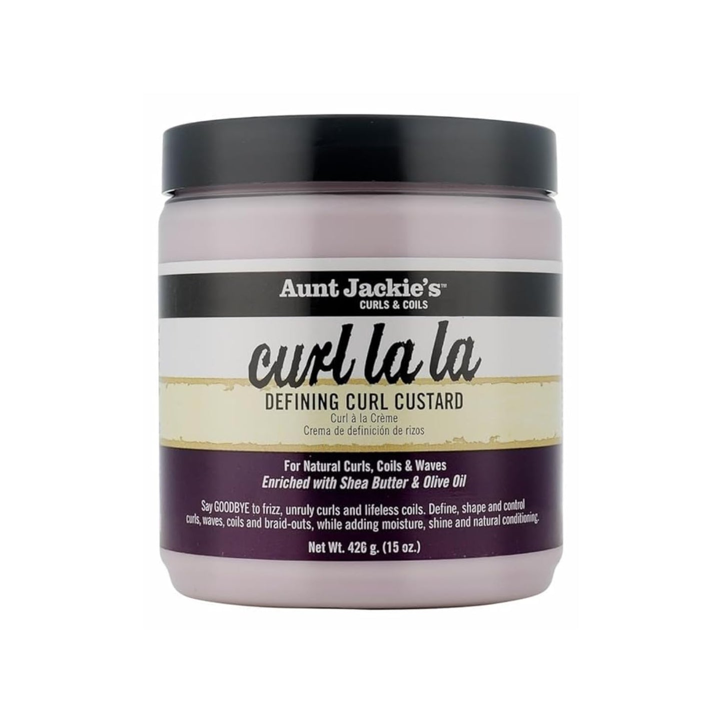 Aunt Jackie's Curl La La Curl Defining Curl Custard