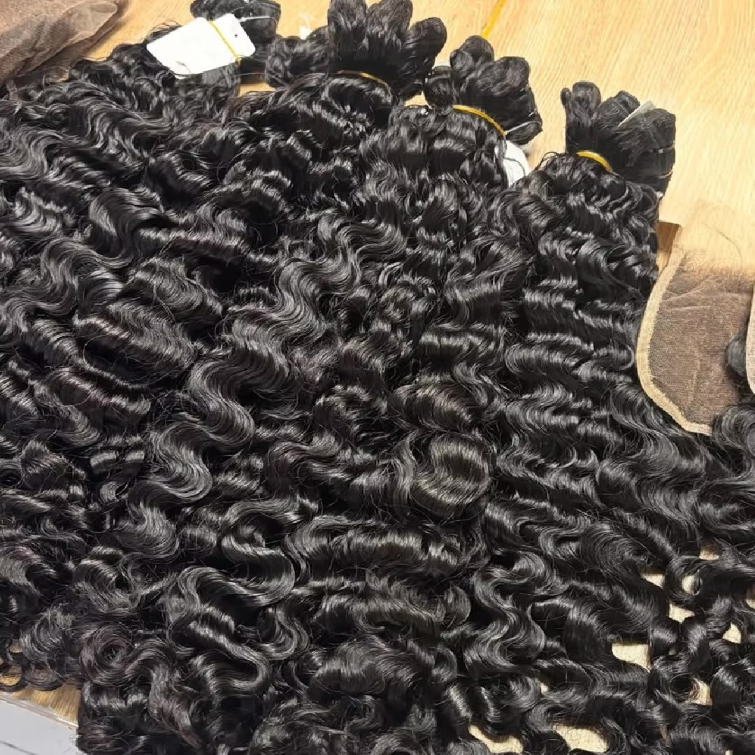 Burmese Curly Virgin Hair -24”