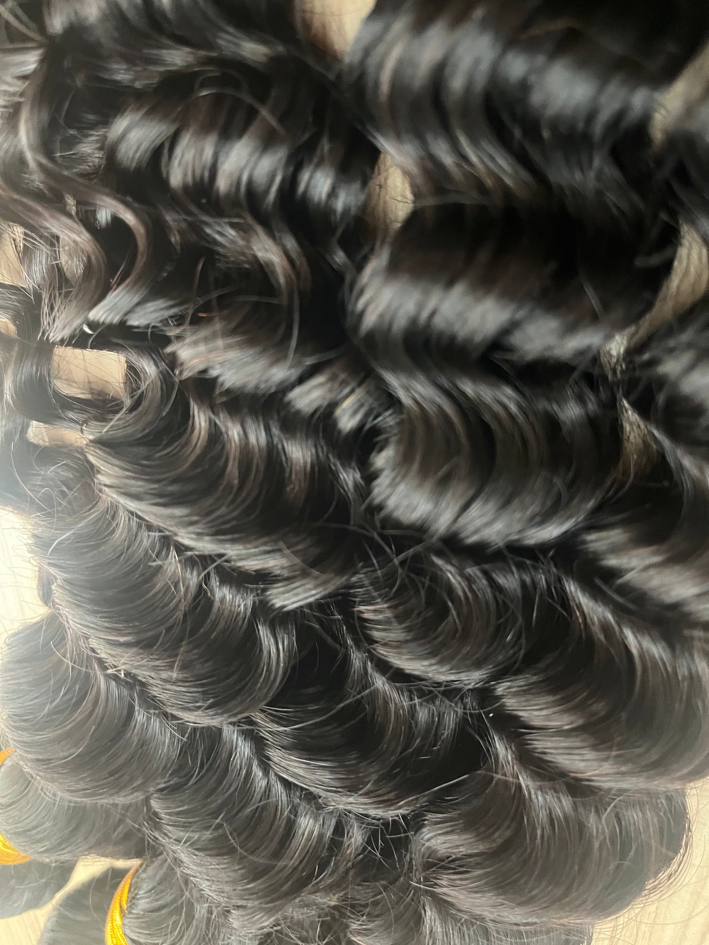 Deep Wave Human Hair (3) Bundle Set