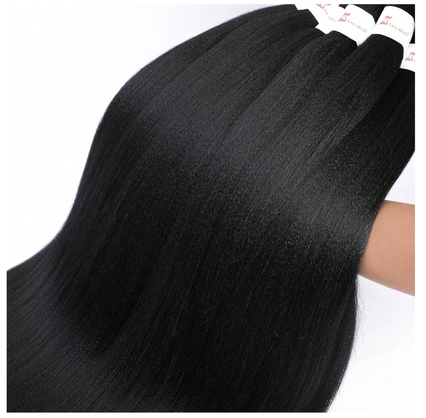 1B Natural (8 Pack) 30" Pre-Stretched Braiding Hair