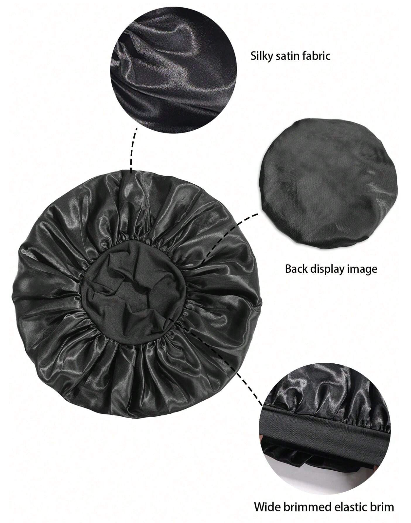 Leopard Satin Hair Bonnet