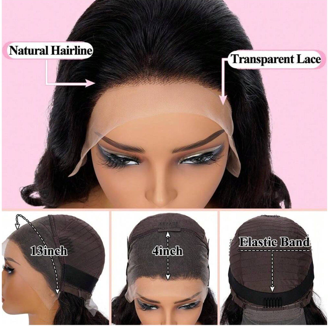 Body Wave Bob Wig 13x4 Lace Front