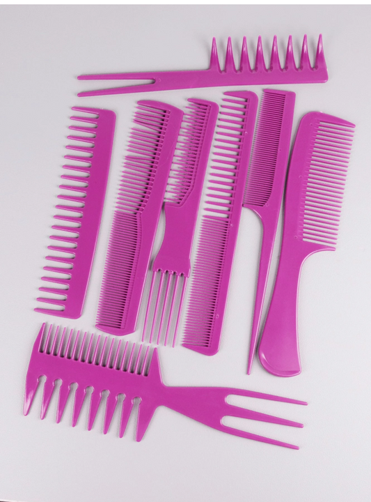 8pc Styling Comb Set