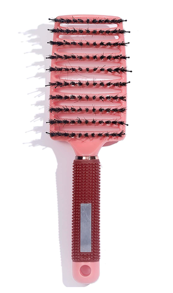 Lovely Peach Wide Detangler Brush