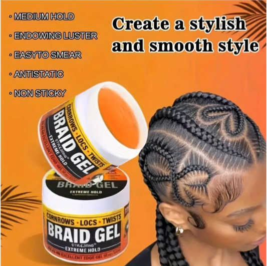 Braiding Gel - Cornrolls, Locs & Twist
