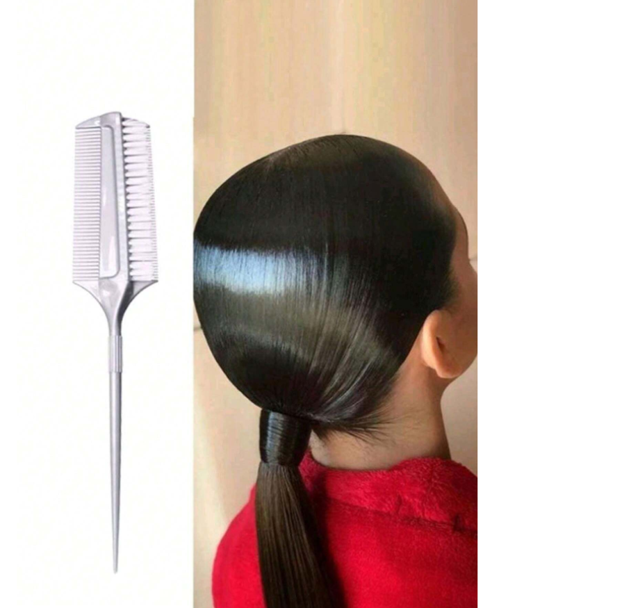 Silver Hair & Comb Brush