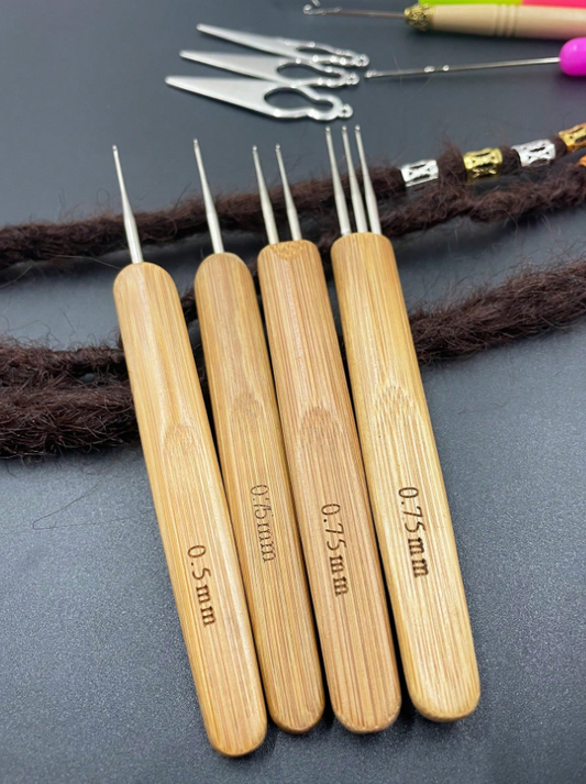 Wooden Crochet Tool Set