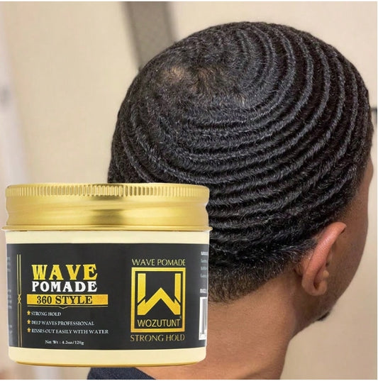 Wave Pomade Kit- Strong Hold 360 Waves