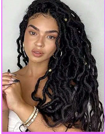 Goddess Faux Locs Crochet Hair (1 Pack) -1B